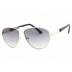 Guess Factory Women's Sunglasses - Gold Metal Full Rim Frame | GF0414 32B