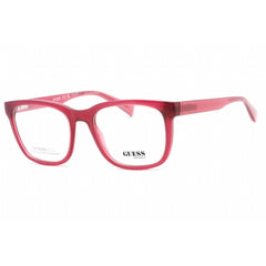 Guess Unisex Eyeglasses - Clear Demo Lens Violet Square Full Rim Frame | GU8281 083