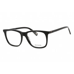 Guess Unisex Eyeglasses - Shiny Black Plastic Full Rim Rectangular | GU5223 001
