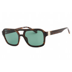 Guess Unisex Sunglasses - Blonde Havana Plastic Full Rim Rectangular | GU8259 53N