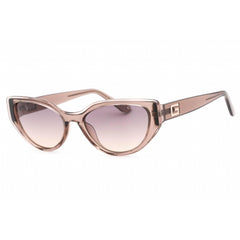 Guess Women's Sunglasses - Beige/Other Plastic Full Rim Cat Eye Frame | GU7910 59Z