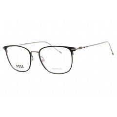 Hugo Boss Men's Eyeglasses - Matte Black Dark Ruthenium Frame | BOSS 1431 0RZZ 00