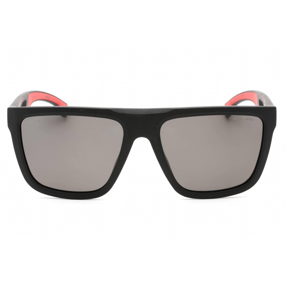 NWT Hugo Boss BOSS 1439/S-0003 M9 Black Rectangle 58mm Sunglasses HUGO BOSS BOSS 1439/S 807WJ ES 3 Z POLARIZED - IHB237BL58 main image 3