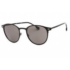 Hugo Boss Men's Sunglasses - Matte Black Metal Full Rim Oval Frame | 1008/S 0003 00