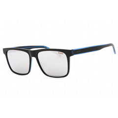 HUGO Men's Sunglasses - Black Blue Square Full Rim Square Frame | HG 1242/S 0D51 DC