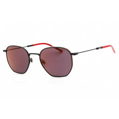 HUGO Men's Sunglasses -  Matte Black/Red Metal Full Rim Frame | HG 1060/S 0BLX AO
