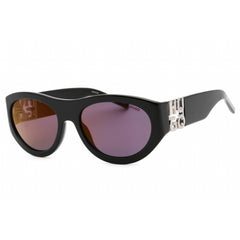 Hugo Men's Sunglasses - Red Sp Lens Black Red Oval Plastic Frame | HG 1254/S 0OIT AO