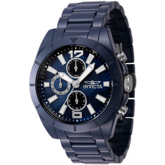 Invicta Men's Chronograph Watch - Ceramics Quartz Blue Mother of Pearl Dial | 47319