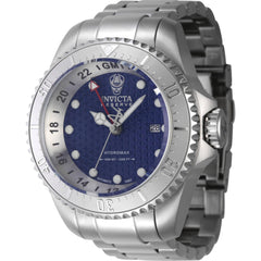 Invicta Men's GMT Watch - Reserve Hydromax Automatic Blue Dial Bracelet | 45916