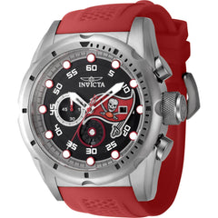 Invicta Men's Watch - NFL Tampa Bay Buccaneers Red Silicone Strap Quartz | 45534