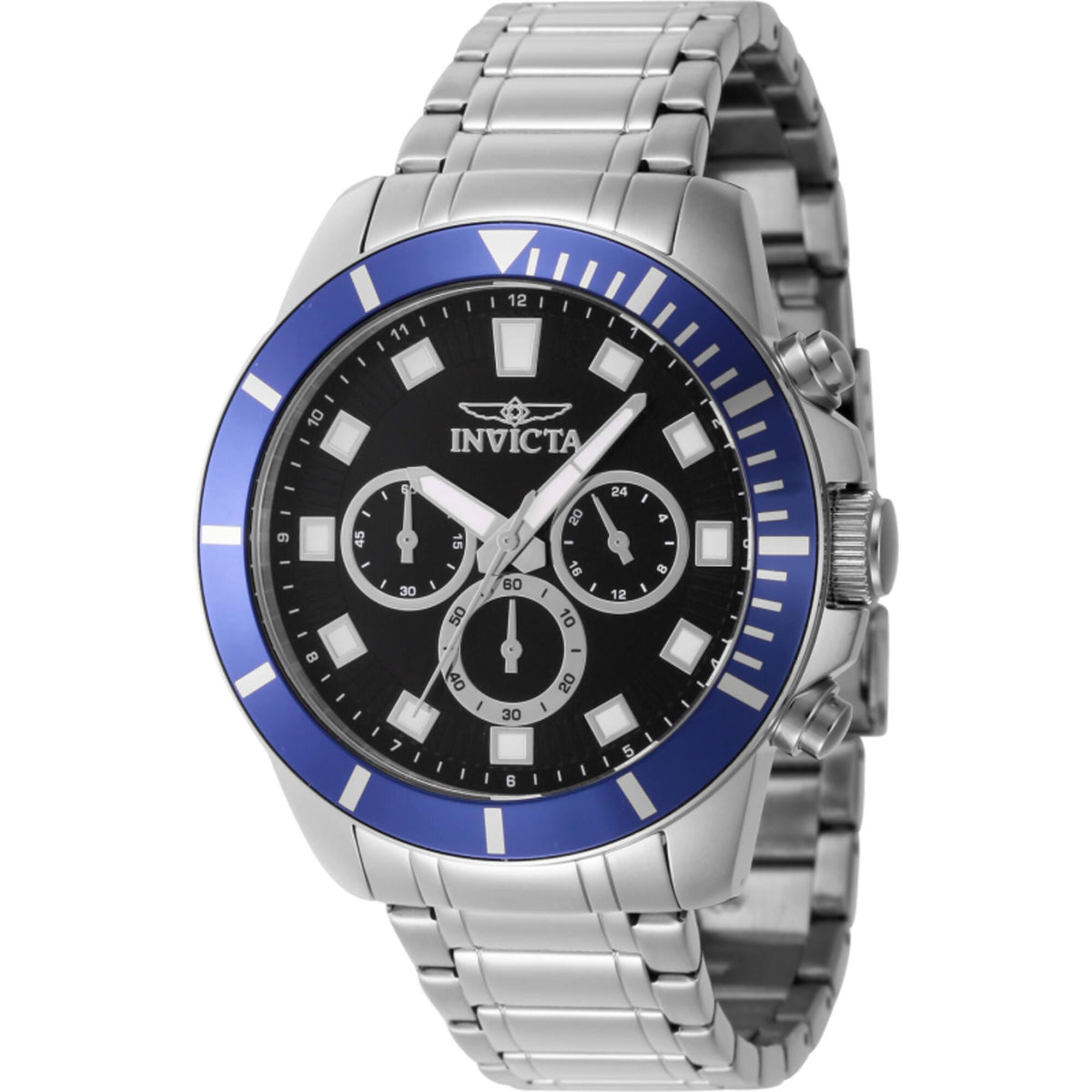 Invicta Pro Diver 46041: Orologio Uomo Acciaio 45mm Quadrante Blu E Movimento Al Quarzo