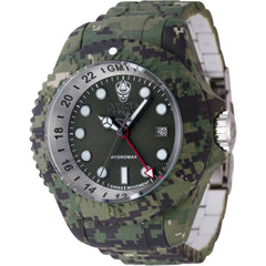 Invicta Men's Watch - Reserve Green Dial Aqua Plated Steel Bracelet Quartz | 45939