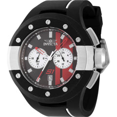 Invicta Men's Watch - S1 Rally Quartz White and Black Silicone Strap GMT | 44357