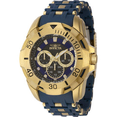 Invicta Men's Watch - Sea Spider Chronograph Black, Blue and Gold Tone Dial | 44125