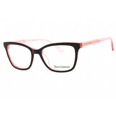 Juicy Couture Women's Eyeglasses - Black Pink Cat Eye Plastic Frame | JU 202 03H2 00
