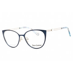 Juicy Couture Women's Eyeglasses - Blue Metal Full Rim Round Frame | JU 221 0PJP 00