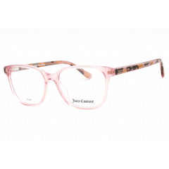 Juicy Couture Women's Eyeglasses - Crystal Pink Cat Eye Plastic Frame | JU 213 03DV 00
