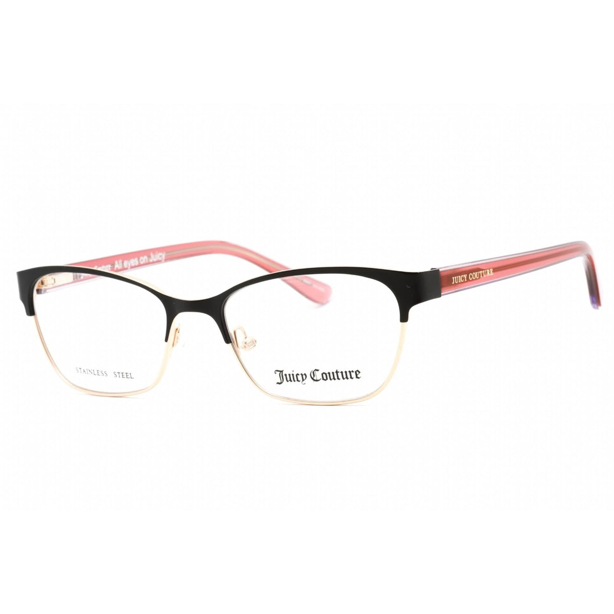 Juicy Couture EYEGLASSES JU214-04IN-52 New with case Juicy Couture 214 Full Rim Rectangular Matte Brown  main image 3