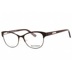 Juicy Couture Women's Eyeglasses - Matte Brown Metal Cat Eye Frame | JU 216/G 0YZ4 00