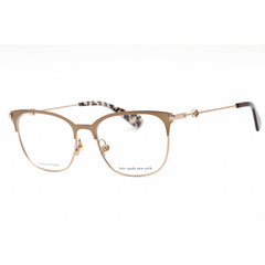Kate Spade Women's Eyeglasses - Clear Demo Lens Brown Metal Frame | MARLEE 009Q 00