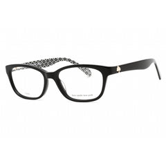 Kate Spade Women's Eyeglasses - Clear Lens Black Rectangular Frame | Brylie 0INA 00