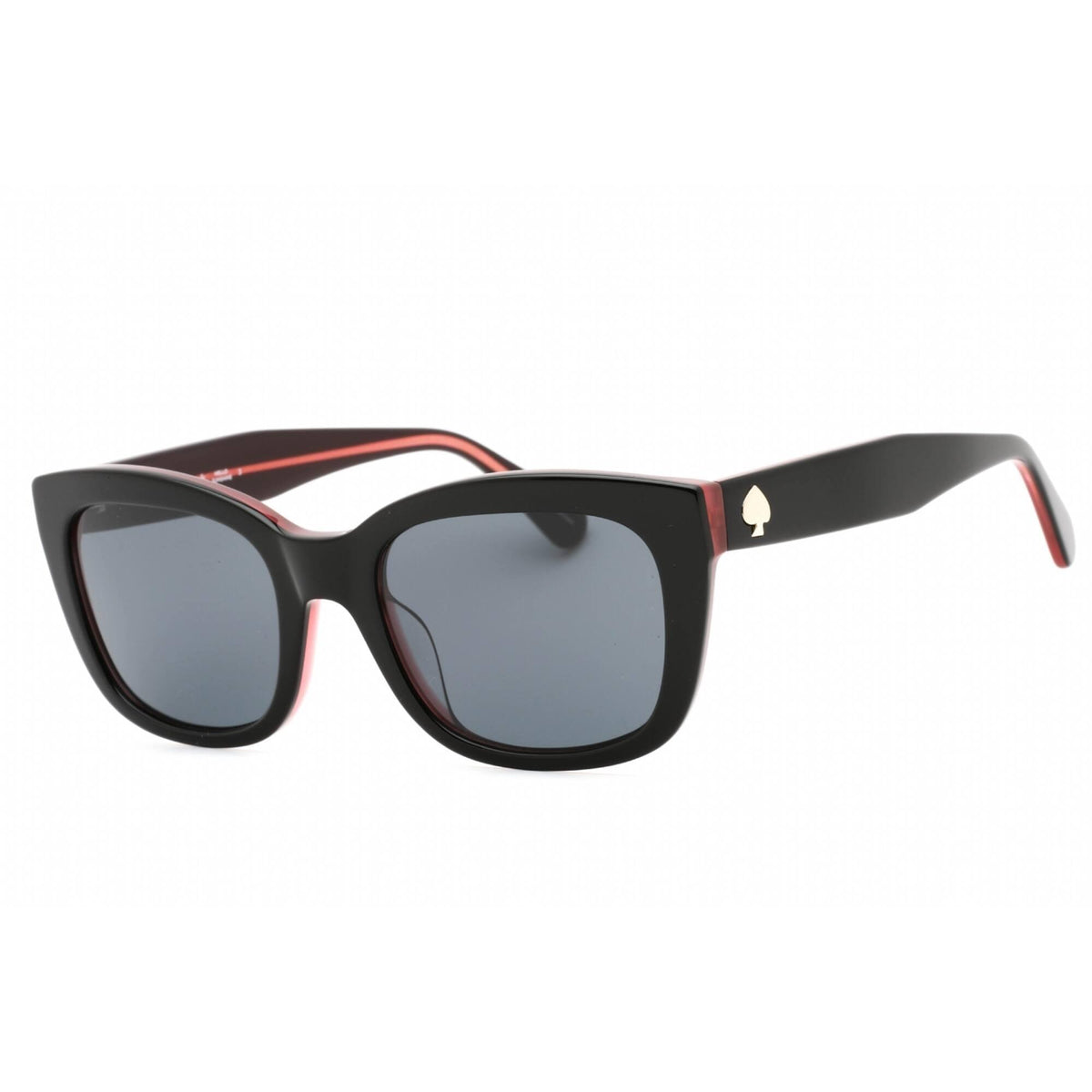 Kate Spade Tamara Black Cat-Eye Sunglasses with Gold Logo Kate Spade Grey Shaded Cat Eye Ladies Sunglasses TAMARA/O/S  main image 4
