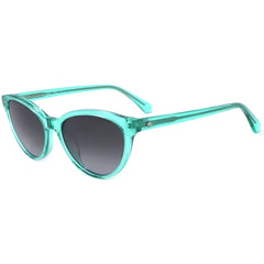 Kate Spade Women's Sunglasses - Teal Frame Dark Grey Shaded Lens | ADELINE/G/S 0ZI9