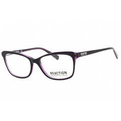 Kenneth Cole Reaction Women's Eyeglasses - Clear Demo Lens Black Frame | KC0897 005