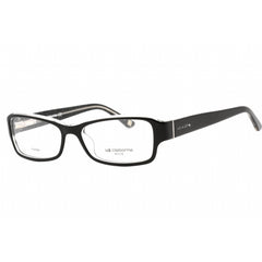 Liz Claiborne Unisex Eyeglasses - Black Crystal Glitter Plastic Frame | L 435 0EA1 00