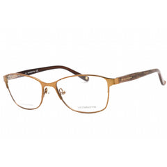 Liz Claiborne Women's Eyeglasses - Light Brown Metal Full Rim Frame | L 617 0JZJ 00