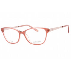 Liz Claiborne Women's Eyeglasses - Pear Pink Plastic Full Rim Frame | L 664 05KC 00