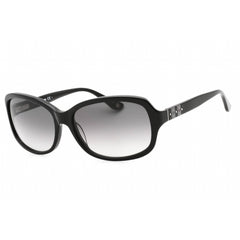 Liz Claiborne Women's Sunglasses Black Metal Full Rim Oval Frame | L 567/S 0807 00