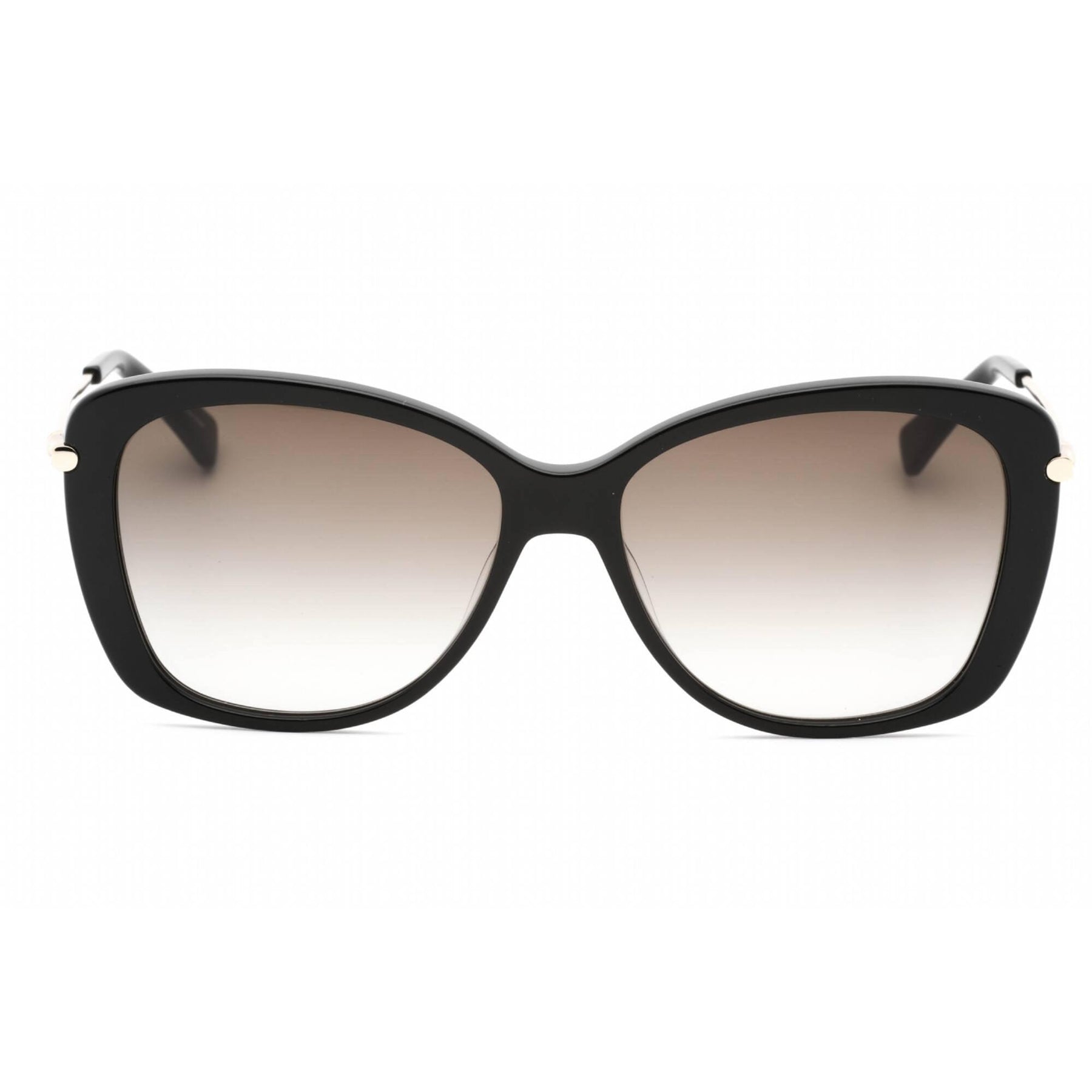 Longchamp LO616S Sunglasses Black Rectangular Frame 56-15-140 Longchamp LO616S 213 Butterfly Sunglasses: Brown Tortoise  main image 4