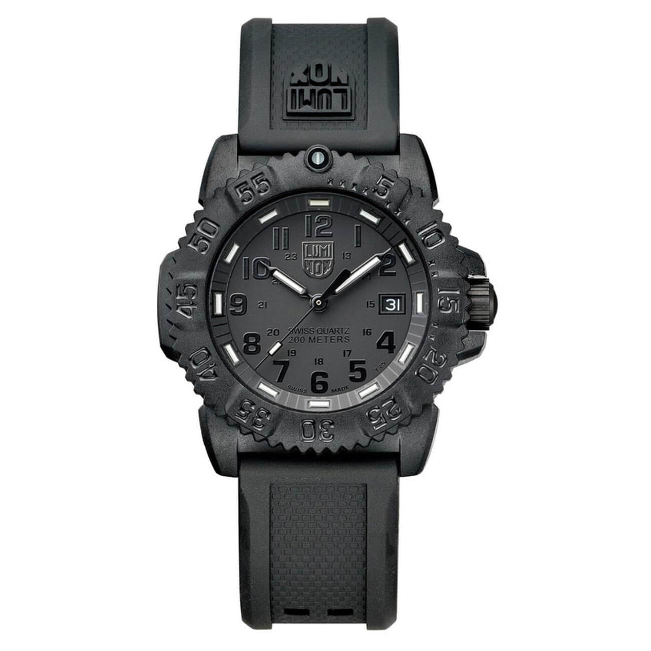 Luminox 7051 Blackout Women's Navy SEAL Colormark Dive Watch