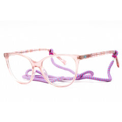 M Missoni Women's Eyeglasses - Pink Full Rim Plastic Cat Eye Frame | MMI 0067 035J 00