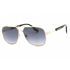 Marc Jacobs Men's Sunglasses Gold Black Full Rim Aviator Frame | MARC 633/S 0RHL 9O