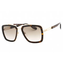 Marc Jacobs Men's Sunglasses Havana Full Rim Rectangular Frame | MARC 674/S 0086 HA