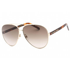 Marc Jacobs Unisex Sunglasses Gold Havana Full Rim Aviator Frame | MARC 522/S 006J HA
