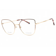Marc Jacobs Women's Eyeglasses - Matte Burgundy Gold Full Rim Frame | MARC 704 0E28 00