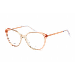 Marc Jacobs Women's Eyeglasses - Peach Plastic/Metal Butterfly | MARC 485/N 0733 00