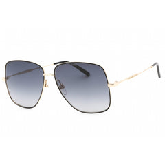 Marc Jacobs Women's Sunglasses Gold Black Metal Rectangular Frame | MARC 619/S 0RHL 9O