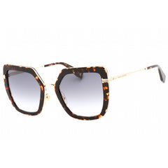 Marc Jacobs Women's Sunglasses Gold Havana Full Rim Cat Eye Frame | MJ 1065/S 006J GB