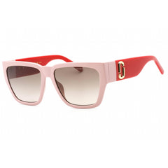 Marc Jacobs Women's Sunglasses Pink Red Plastic Full Rim Frame | MARC 646/S 0C48 HA