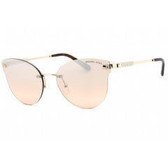 Michael Kors Women's Sunglasses - Light Gold Metal Rimless Cat Eye | 0MK1130B 10143D