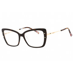 Missoni Women's Eyeglasses - Clear Demo Lens Havana Cat Eye Frame | MIS 0028 0086 00