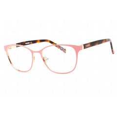 Missoni Women's Eyeglasses - Gold Nude Full Rim Rectangular Frame | MIS 0062 0BKU 00