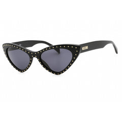 Moschino Women's Sunglasses - Black Plastic Cat Eye Full Rim Frame | MOS006/S 0807 IR