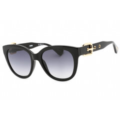 Moschino Women's Sunglasses - Black Plastic Full Rim Square Frame | MOS143/S 0807 9O