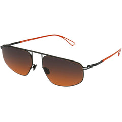 Mykita Unisex Sunglasses - Black Pilot Stainless Steel Frame | NAT 814