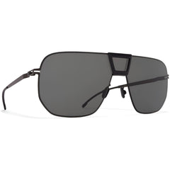 Mykita Unisex Sunglasses - Black/Pitch Black Metal Frame | CAYENNE MH1 MH1_DGY (S)